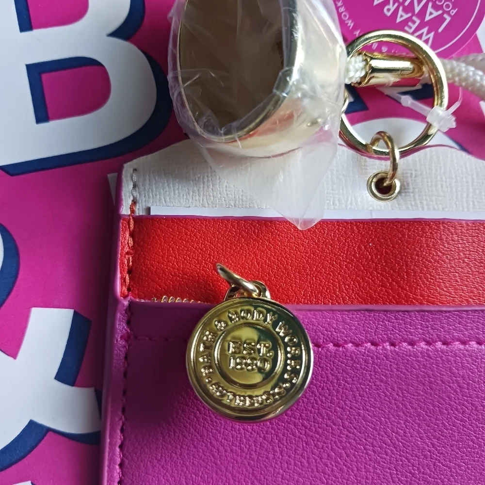 Bath and Body Works Wearable Lanyard with Pocketbac holder